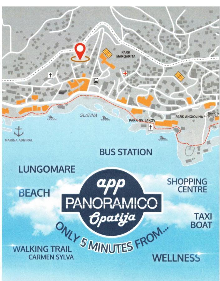 Panoramico Apartment Opatija Luaran gambar